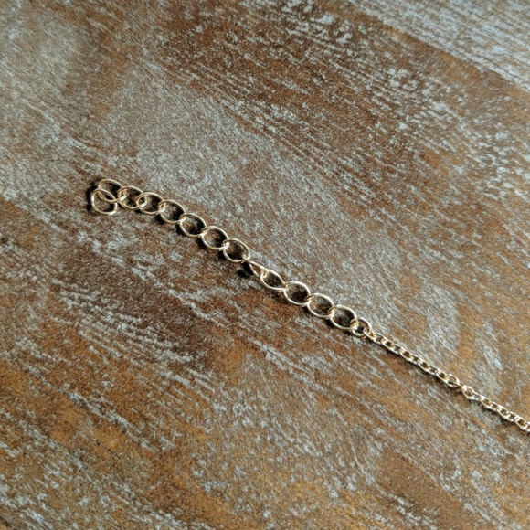 Gold Druzy Natural Stone Necklace - Picture 4 of 4